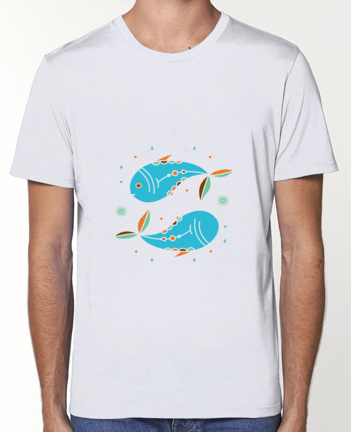 T-Shirt T1-POISSONS sur fond transparent par astro-marine