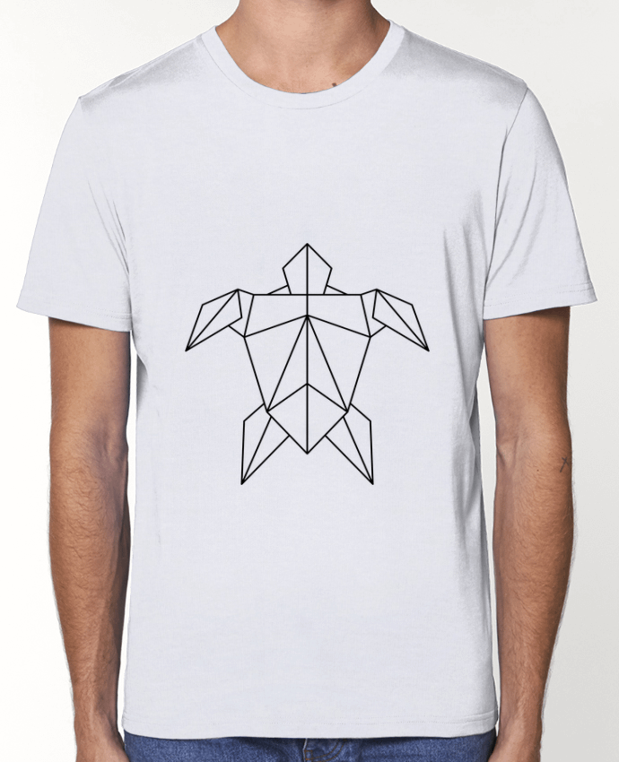 T-Shirt tortue géométrique par /wait-design