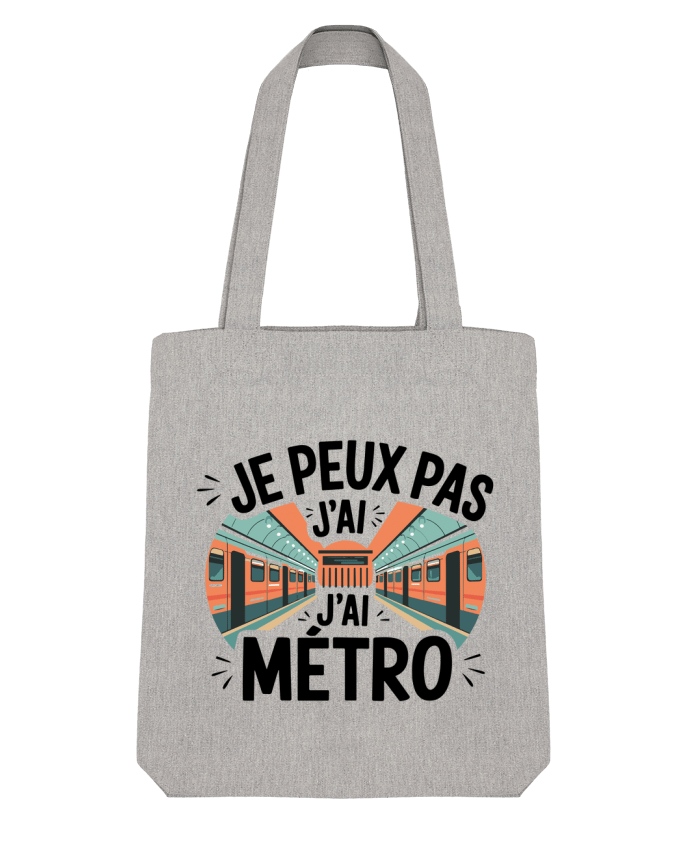 Tote Bag Stanley Stella je peux pas j'ai metro par bwilfy 