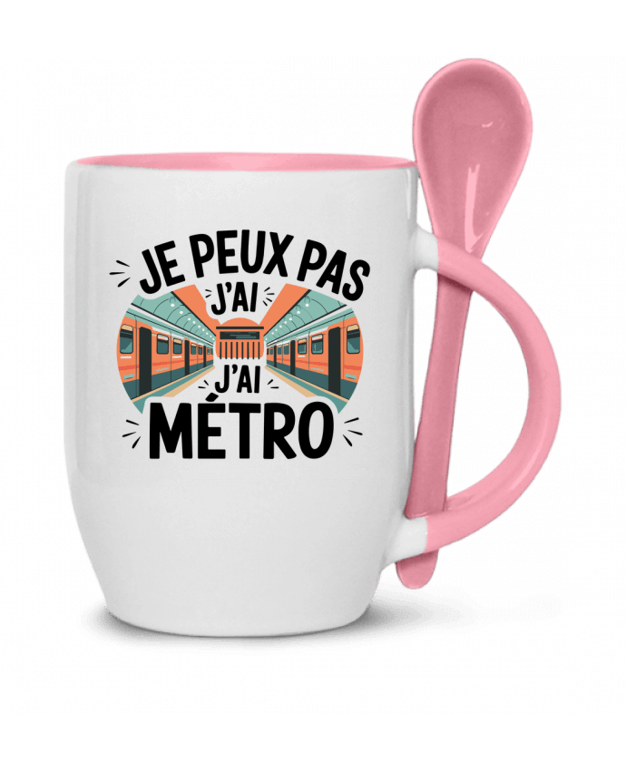  Tasse cuillère je peux pas j'ai metro par bwilfy
