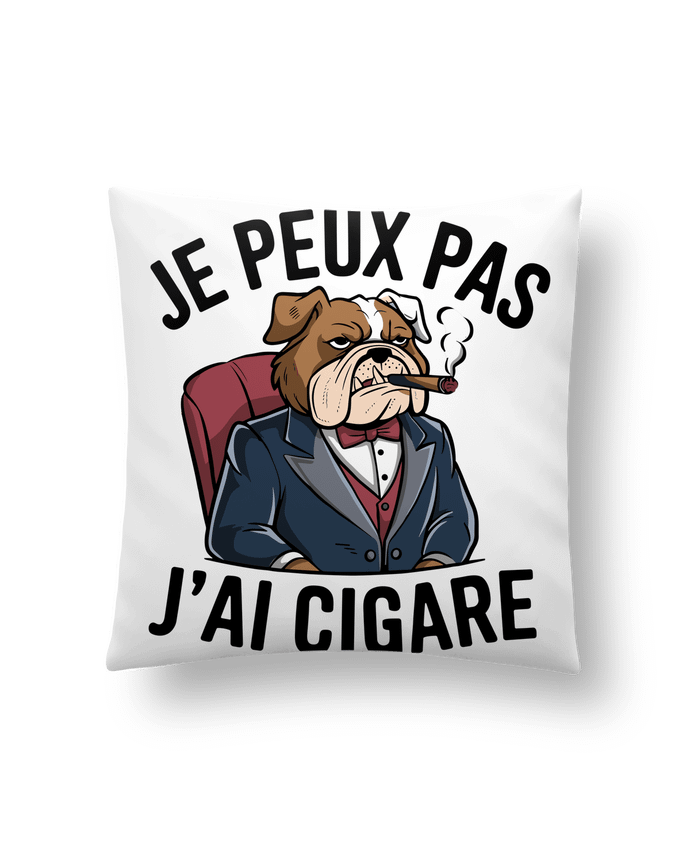 Coussin je peux pas j'ai cigare par bwilfy