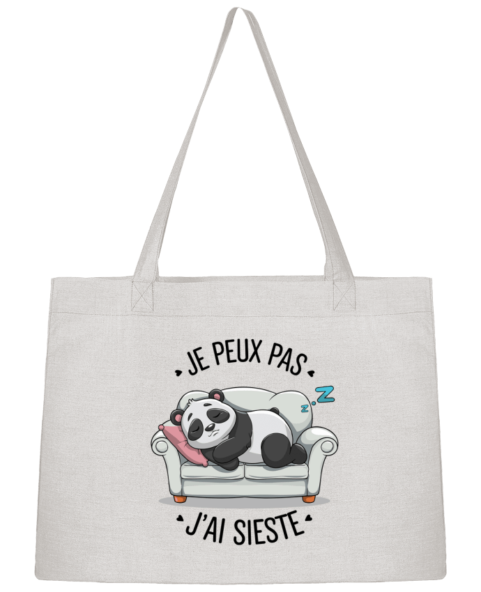 Sac Shopping je peux pas j'ai sieste par bwilfy