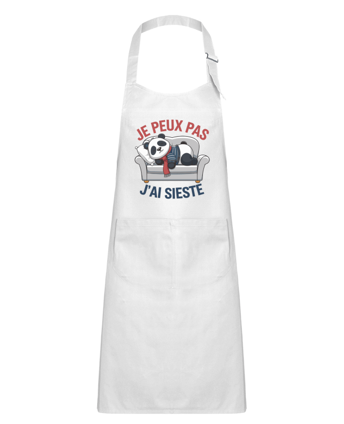 Tablier Enfant je peux pas j'ai sieste par bwilfy
