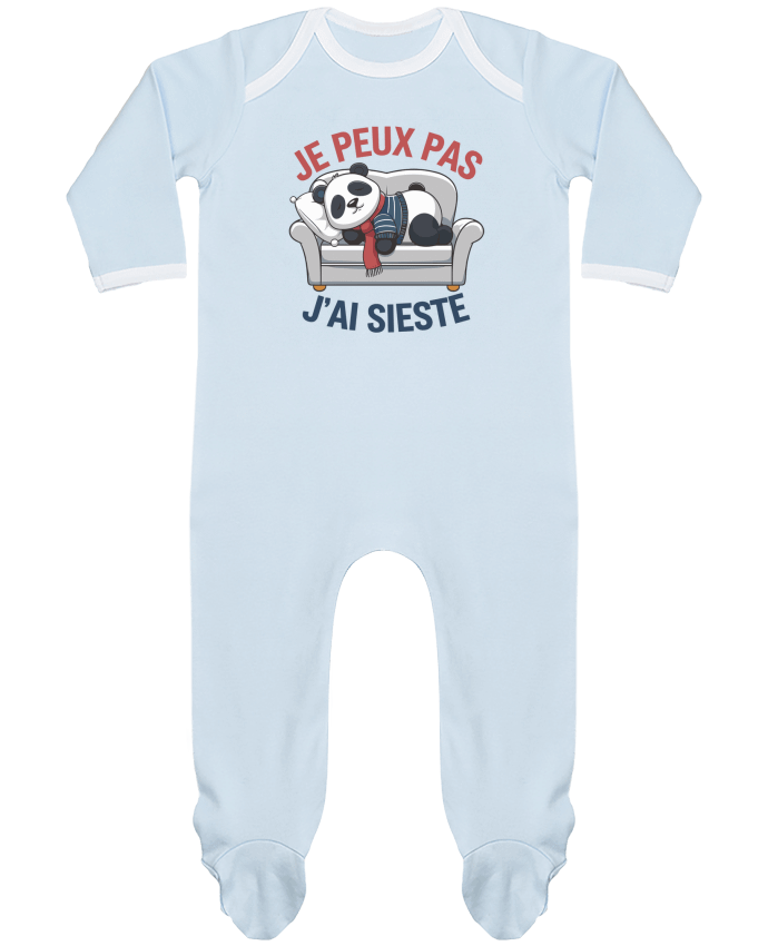 Body Pyjama Bébé je peux pas j'ai sieste par bwilfy