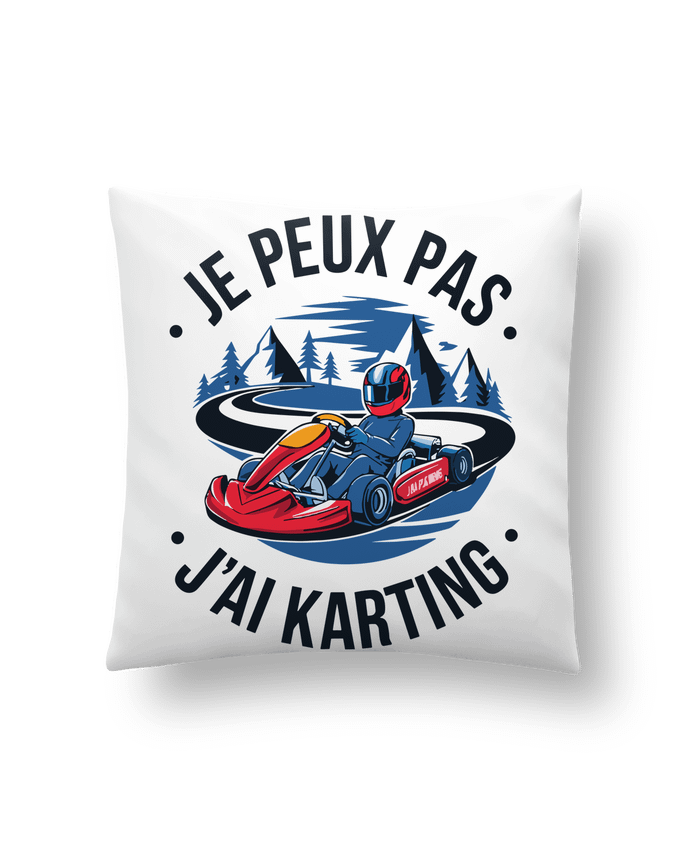 Coussin je peux pas j'ai karting par bwilfy
