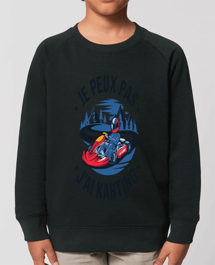 Sweat-shirt enfant je peux pas j'ai karting Par  bwilfy