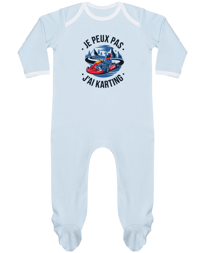 Body Pyjama Bébé je peux pas j'ai karting par bwilfy