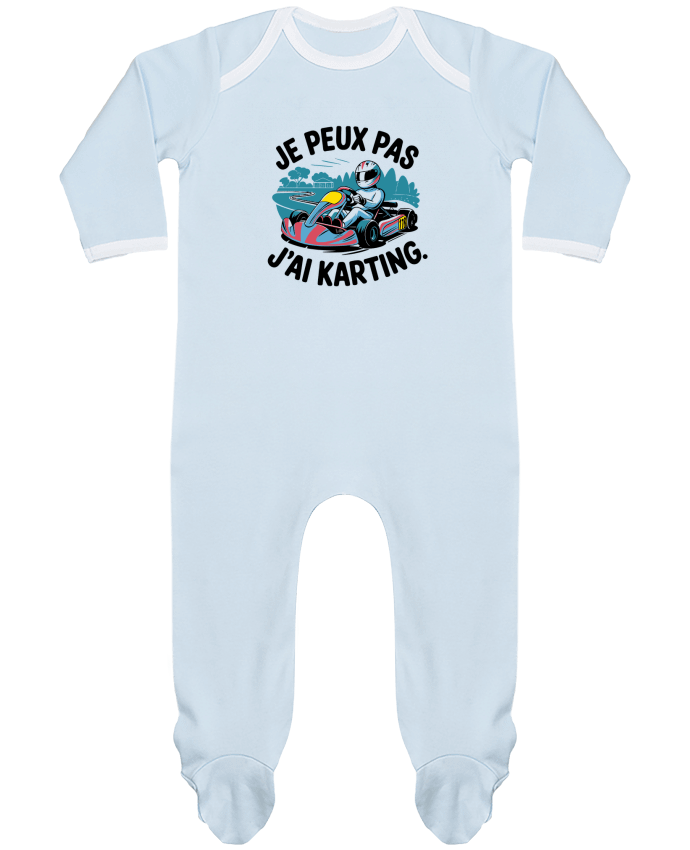 Body Pyjama Bébé je peux pas j'ai karting par bwilfy