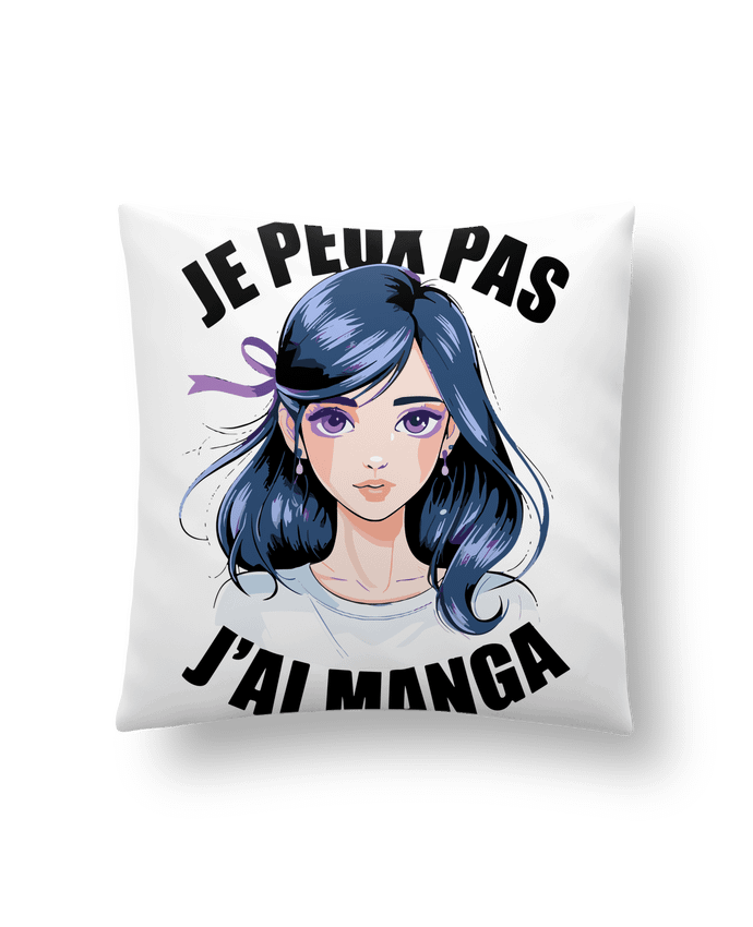 Coussin je peux pas j'ai manga par bwilfy