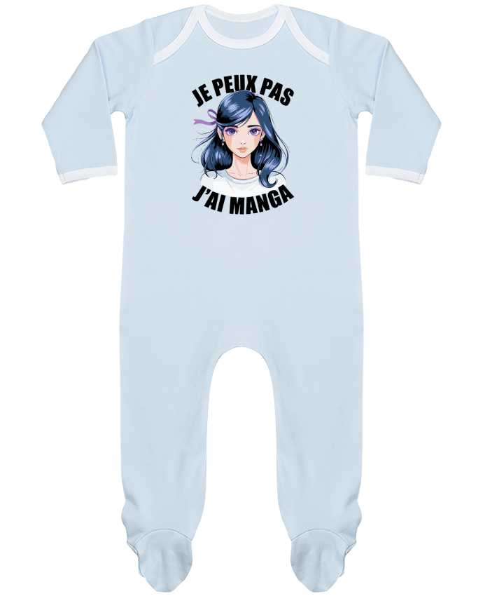 Body Pyjama Bébé je peux pas j'ai manga par bwilfy