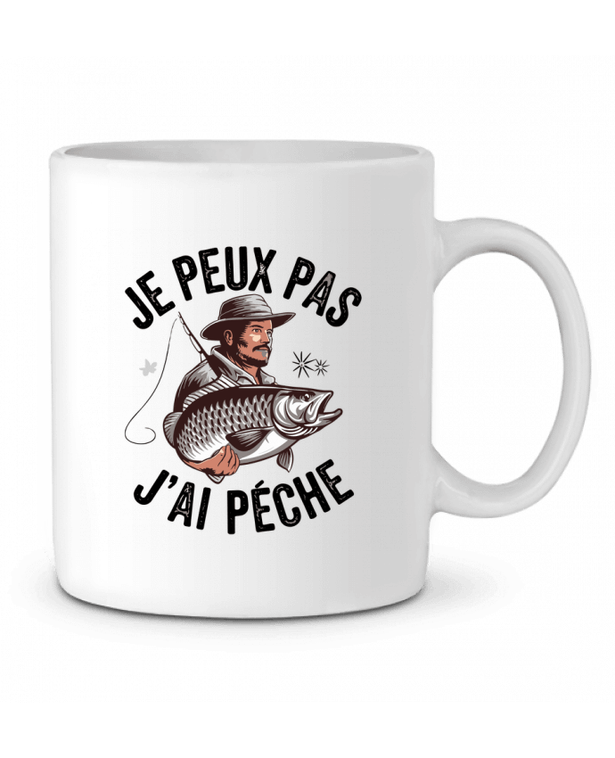 Mug  je peux pas j'ai pêché par bwilfy