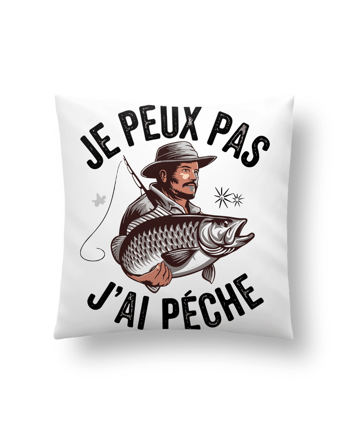 Coussin je peux pas j'ai pêché par bwilfy