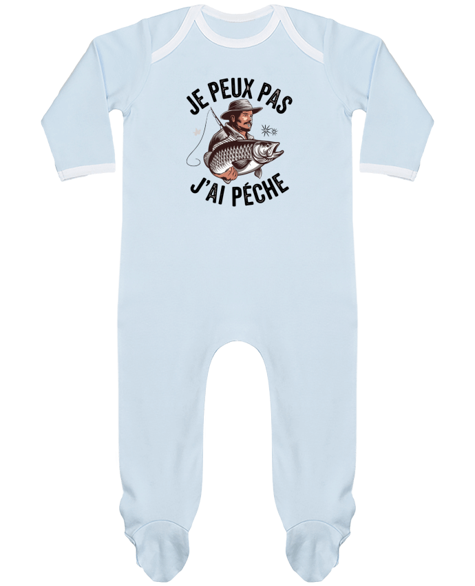 Body Pyjama Bébé je peux pas j'ai pêché par bwilfy