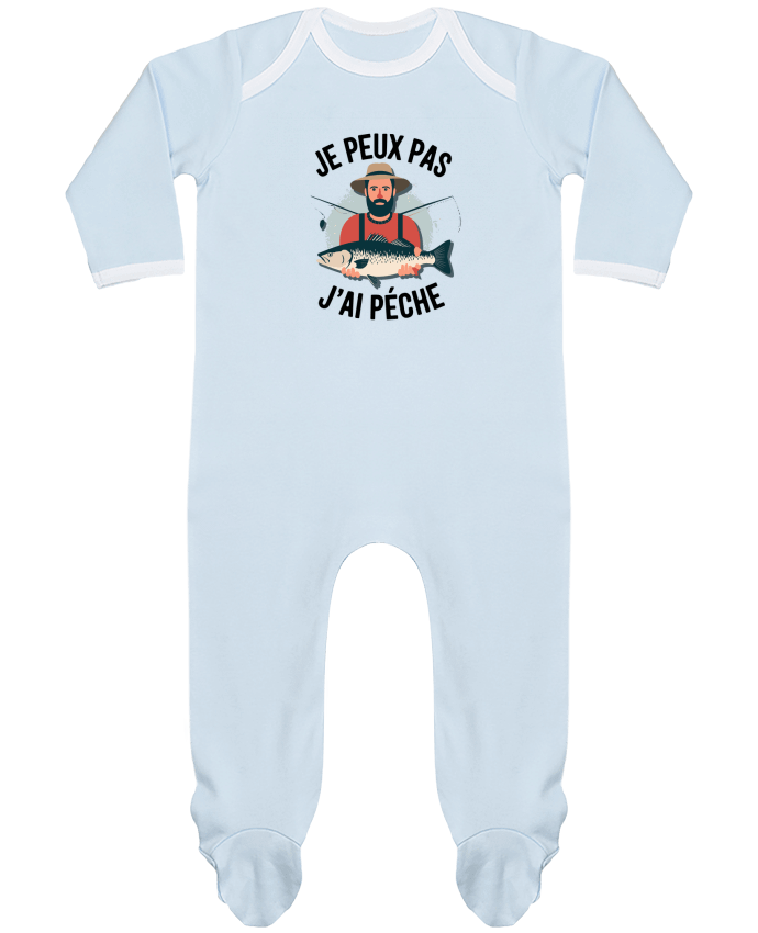 Body Pyjama Bébé je peux pas j'ai pêché par bwilfy
