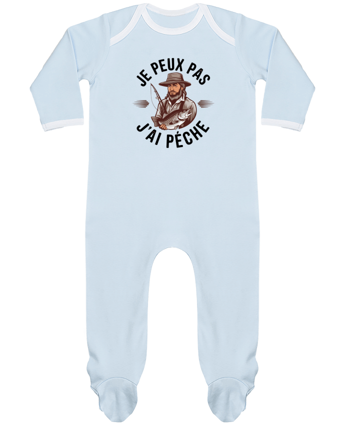 Body Pyjama Bébé je peux pas j'ai pêche par bwilfy