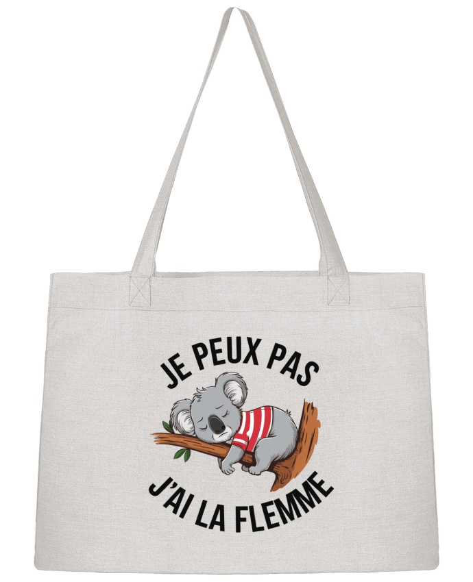 Sac Shopping je peux pas j'ai la flemme par bwilfy