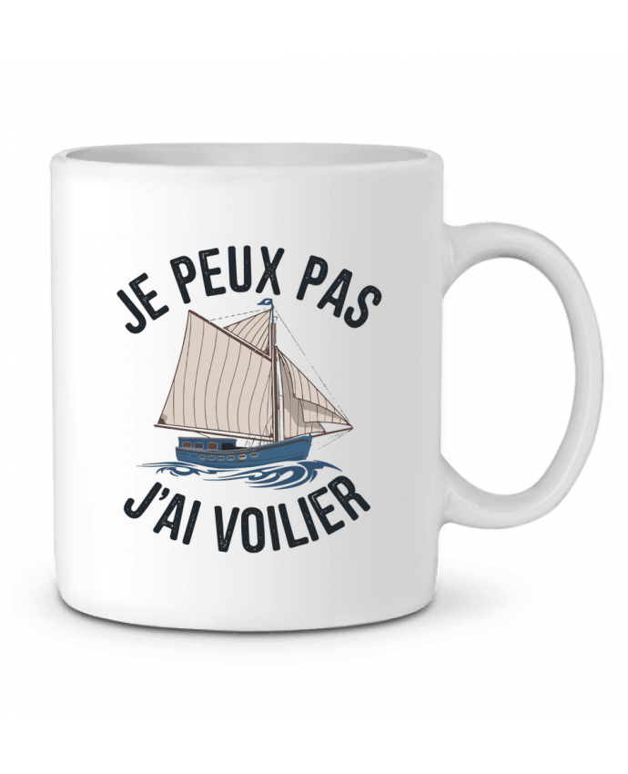 Mug  je peux pas j'ai voilier par bwilfy