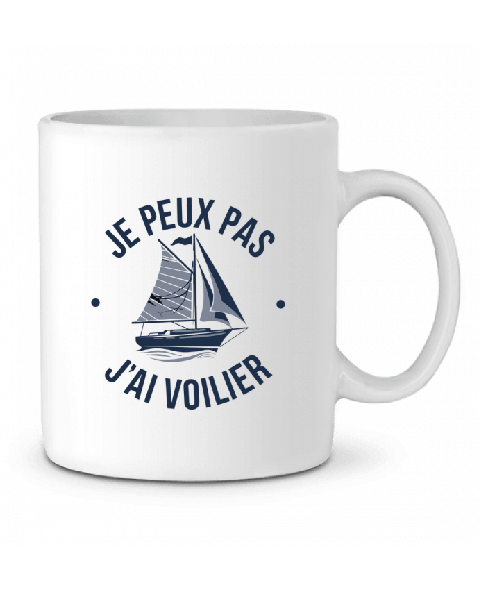 Mug  je peux pas j'ai voilier par bwilfy