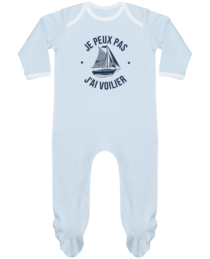 Body Pyjama Bébé je peux pas j'ai voilier par bwilfy
