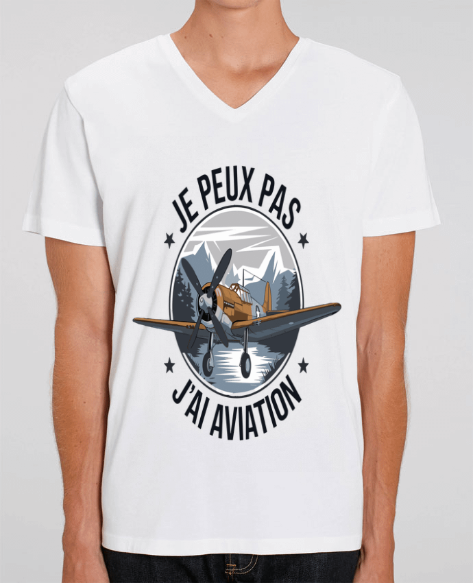 T-shirt homme je peux pas j'ai aviation par bwilfy