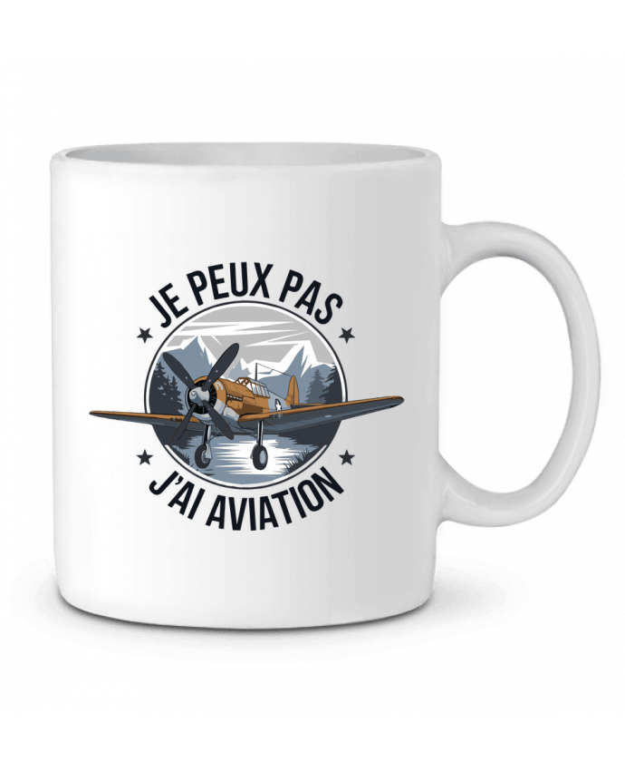 Mug  je peux pas j'ai aviation par bwilfy