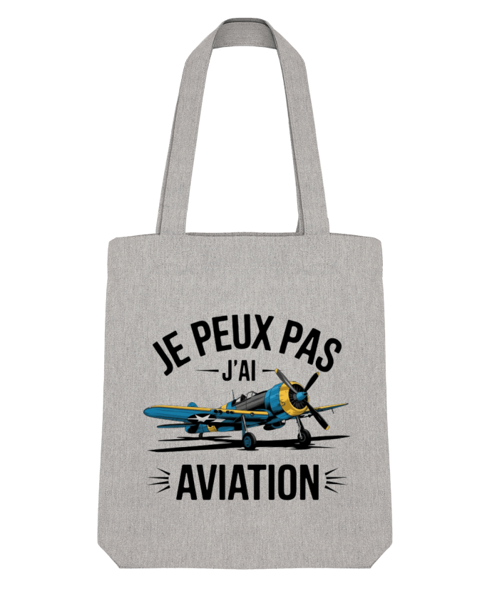 Tote Bag Stanley Stella je peux pas j'ai aviation par bwilfy 