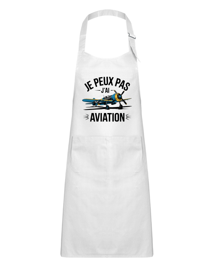 Tablier Enfant je peux pas j'ai aviation par bwilfy