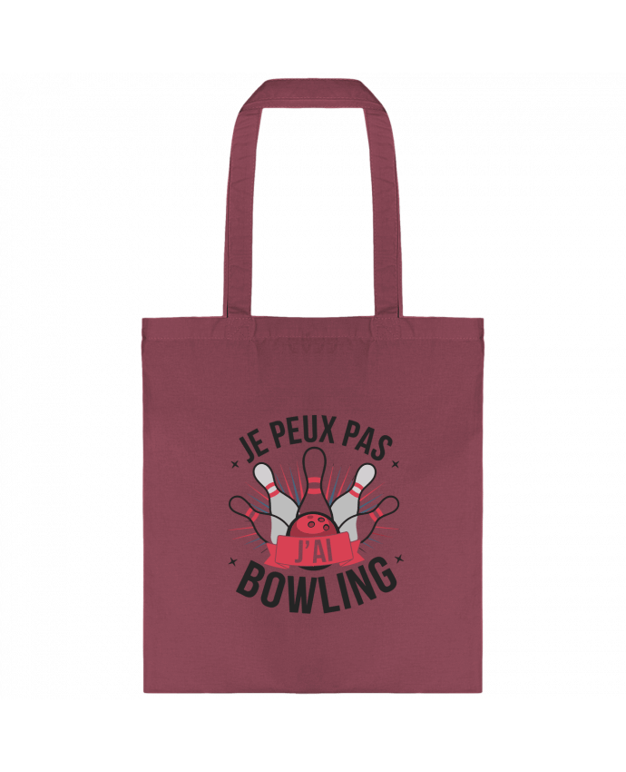 Tote-bag je peux pas j'ai bowling par bwilfy