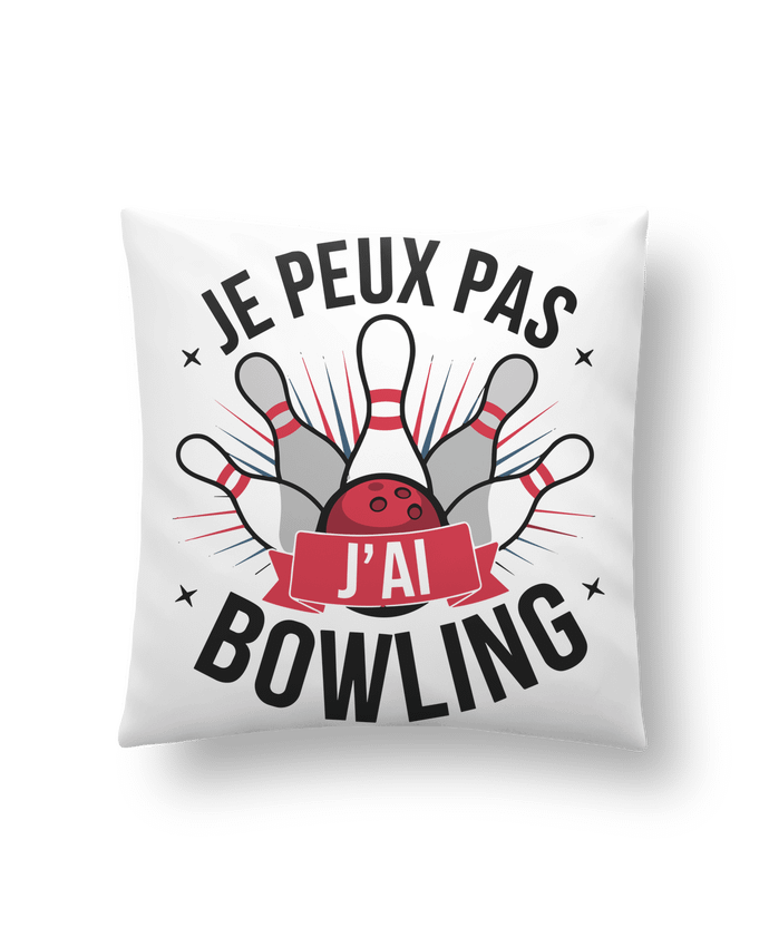 Coussin je peux pas j'ai bowling par bwilfy