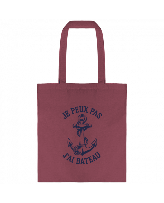 Tote-bag je peux pas j'ai bateau par bwilfy