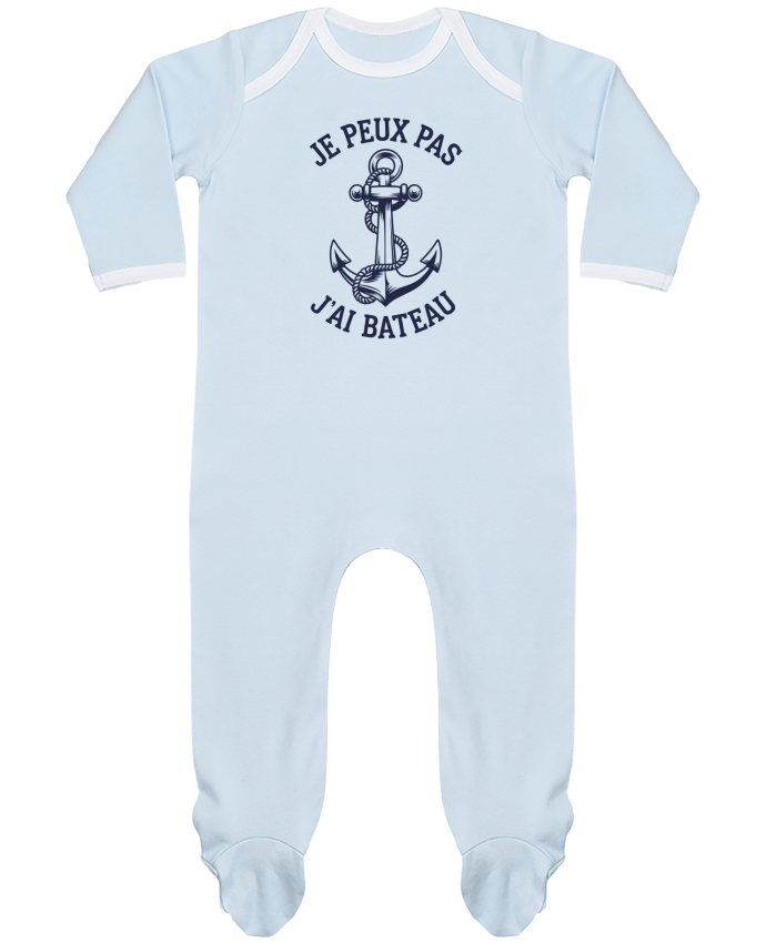 Body Pyjama Bébé je peux pas j'ai bateau par bwilfy