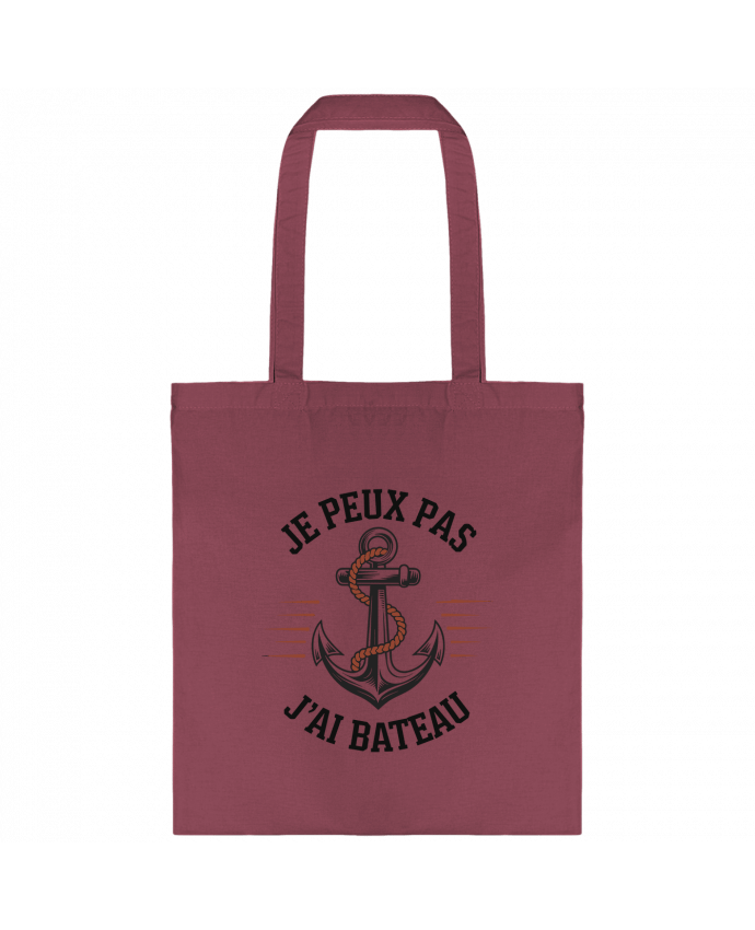 Tote-bag je peux pas j'ai bateau par bwilfy