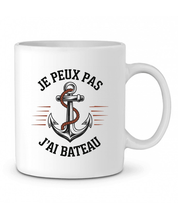 Mug  je peux pas j'ai bateau par bwilfy