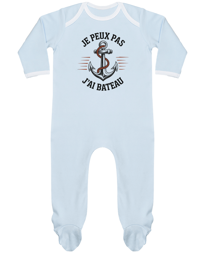 Body Pyjama Bébé je peux pas j'ai bateau par bwilfy