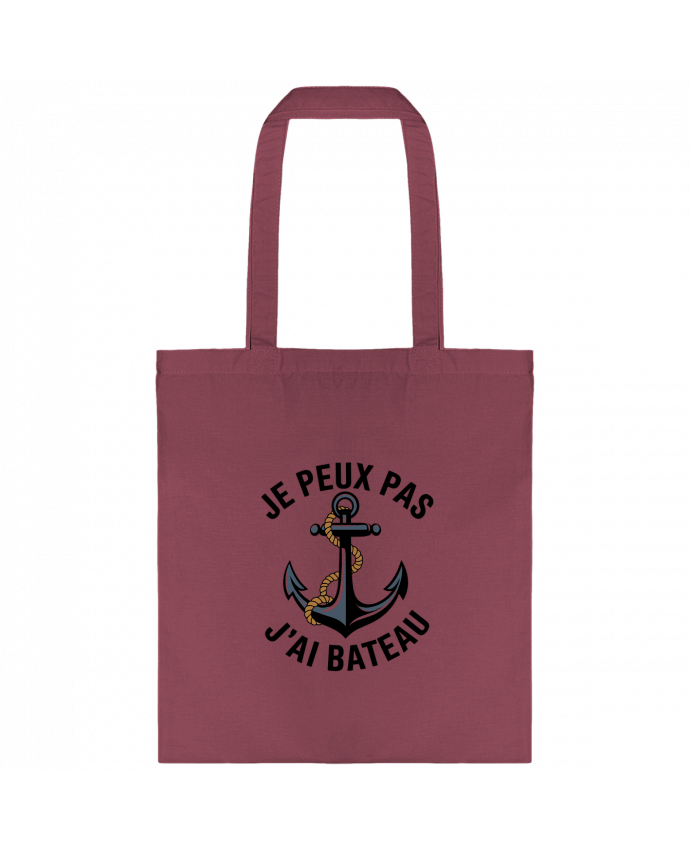 Tote-bag je peux pas j'ai bateau par bwilfy