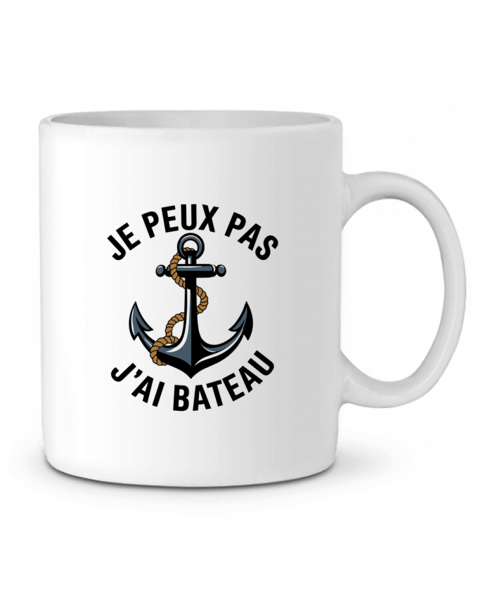 Mug  je peux pas j'ai bateau par bwilfy