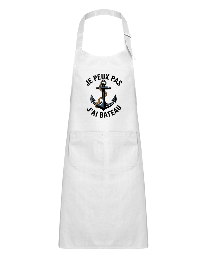 Tablier Enfant je peux pas j'ai bateau par bwilfy