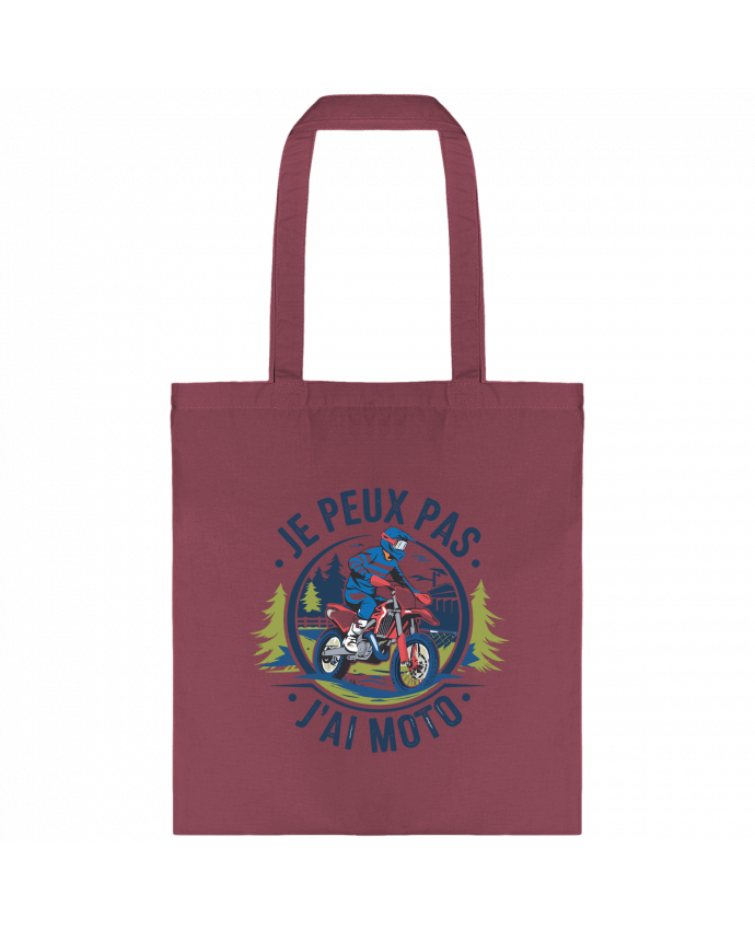 Tote-bag je peux pas j'ai moto par bwilfy