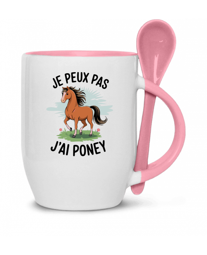  Tasse cuillère je peux pas j'ai poney par bwilfy