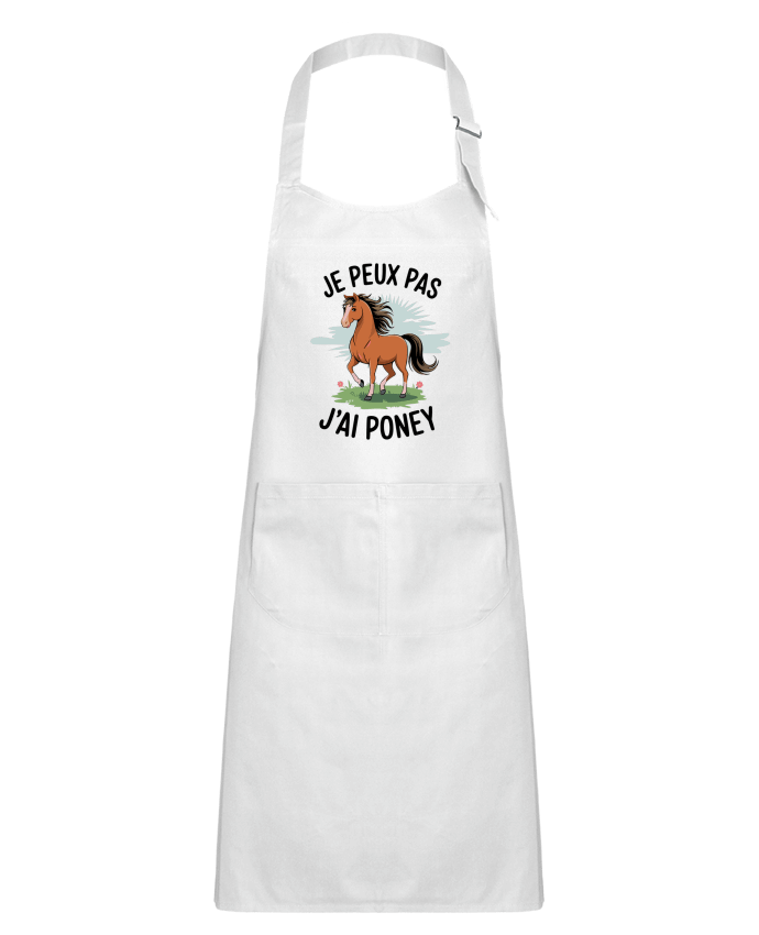 Tablier Enfant je peux pas j'ai poney par bwilfy