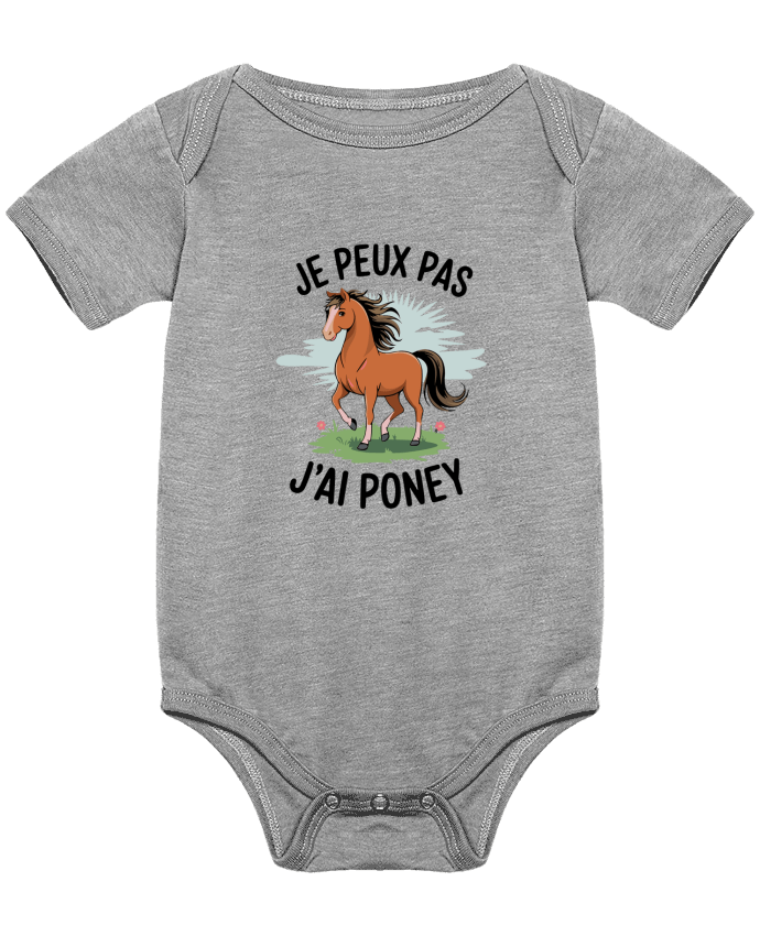 Body bébé je peux pas j'ai poney par bwilfy