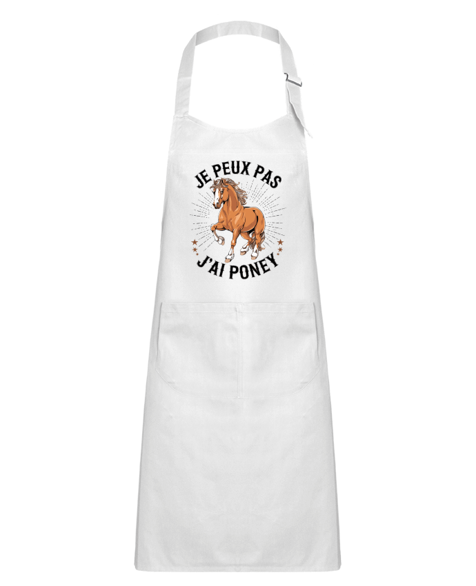 Tablier Enfant je peux pas j'ai poney par bwilfy
