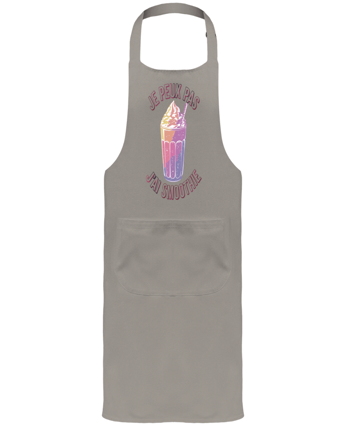 Tablier avec poches je peux pas j'ai smoothie par bwilfy