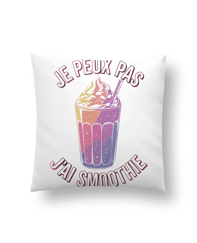 Coussin je peux pas j'ai smoothie par bwilfy