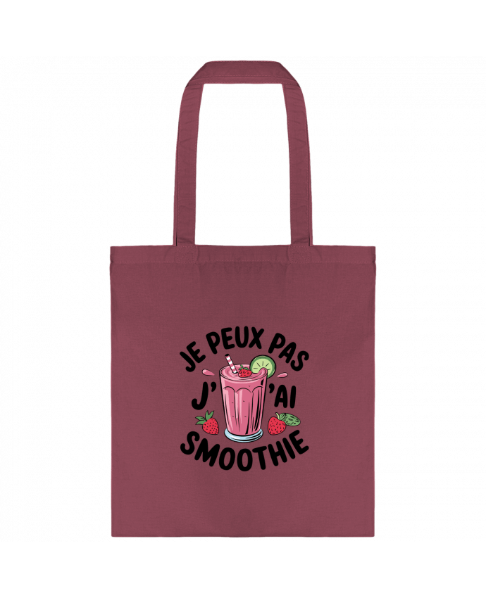 Tote-bag je peux pas j'ai smoothie par bwilfy