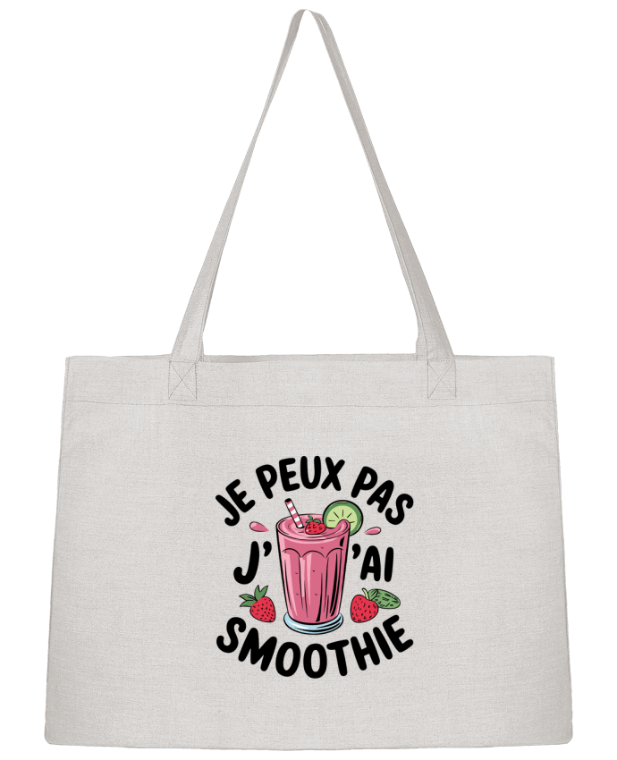 Sac Shopping je peux pas j'ai smoothie par bwilfy