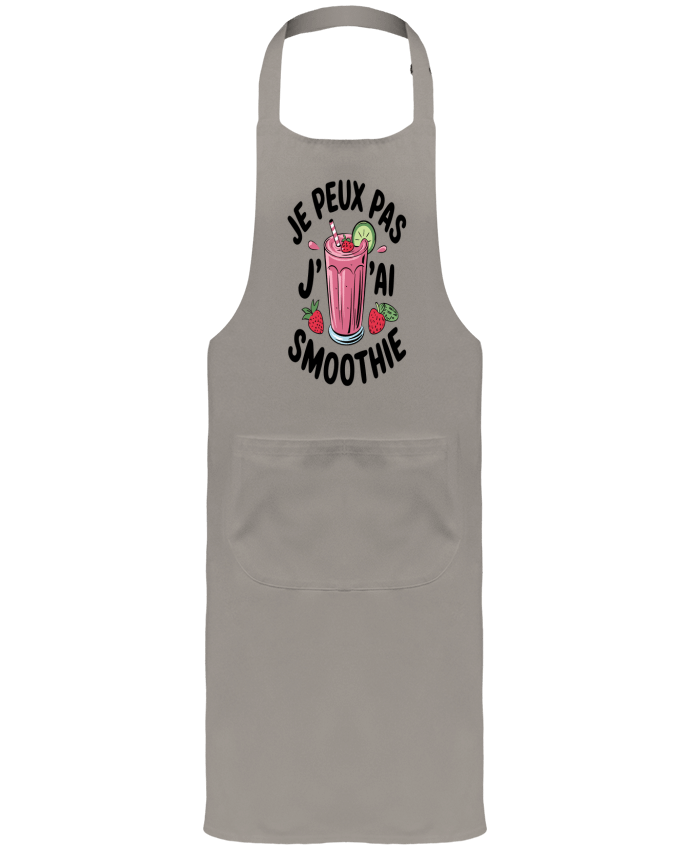 Tablier avec poches je peux pas j'ai smoothie par bwilfy