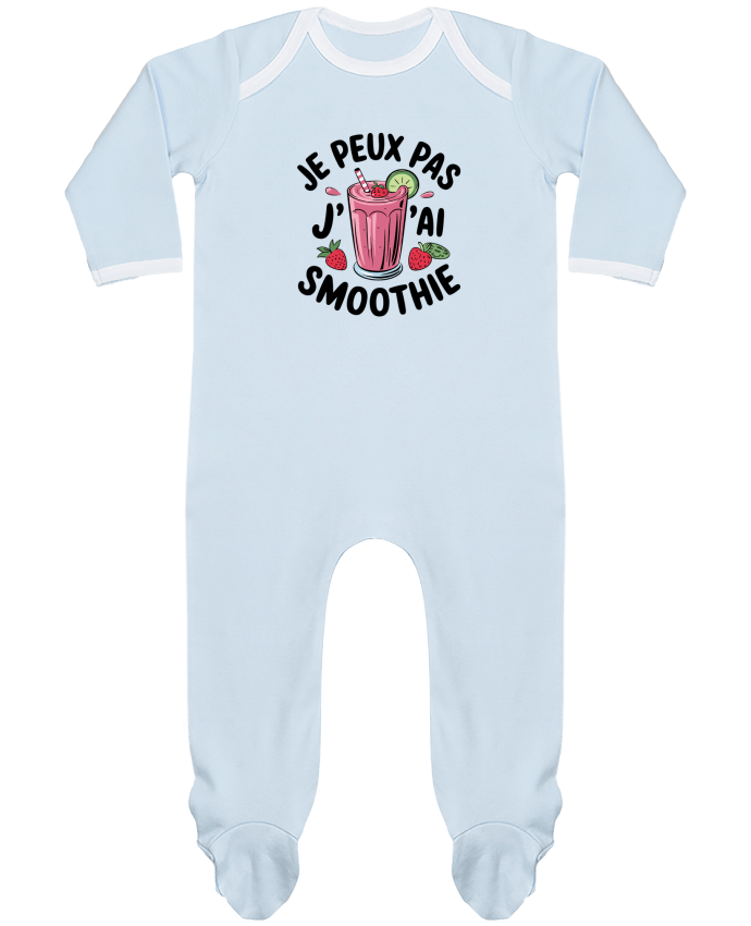 Body Pyjama Bébé je peux pas j'ai smoothie par bwilfy