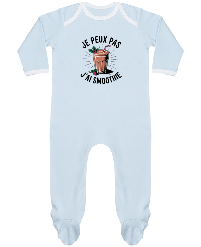 Body Pyjama Bébé je peux pas j'ai smoothie par bwilfy