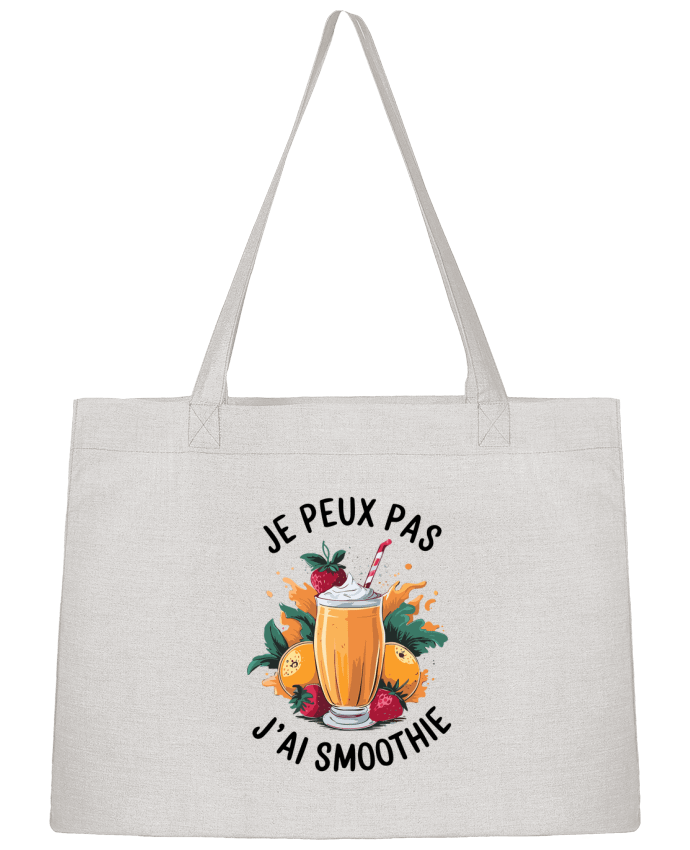 Sac Shopping je peux pas j'ai smoothie par bwilfy